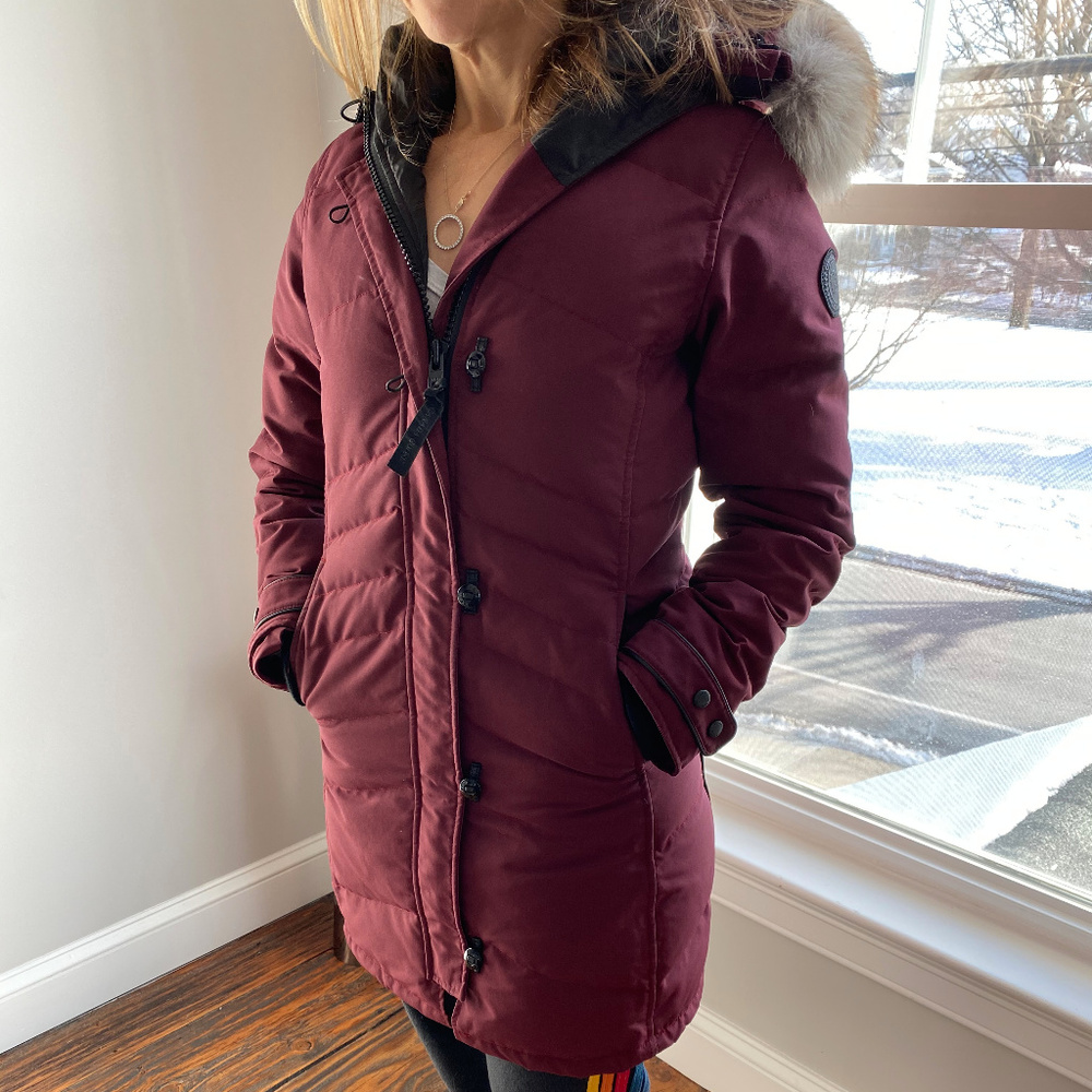 Canada Goose Lorette Fusion Fit Parka Black Label